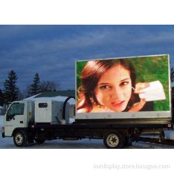 Exterior High Brightness P25mm Truck Mobile LED Display wit
